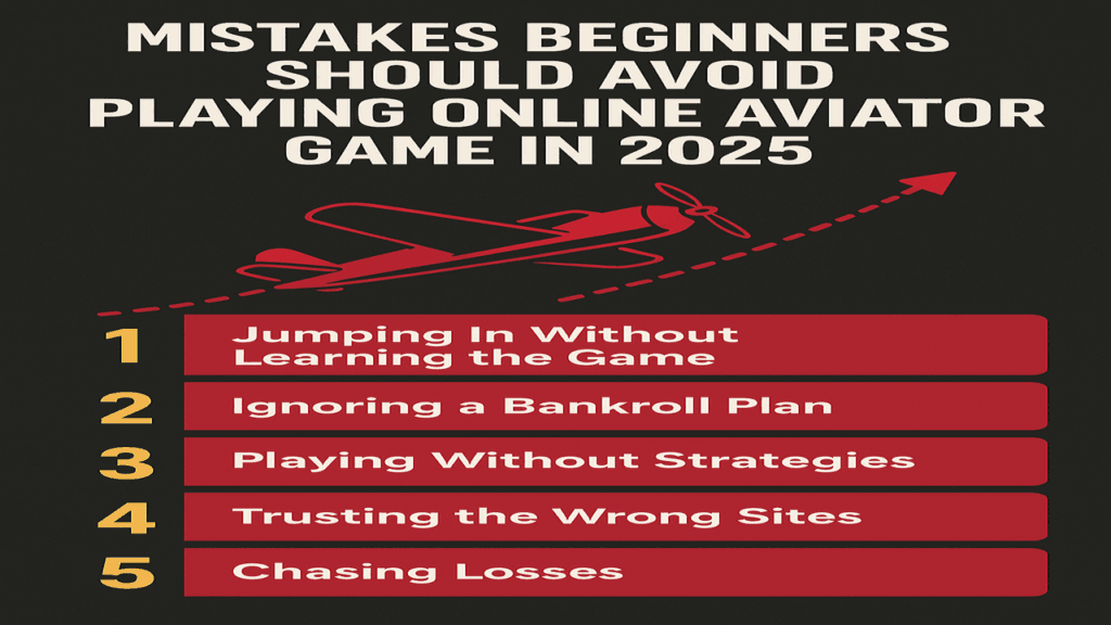 Mistakes Beginners Should Avoid Playing Online Aviator Game in 2025